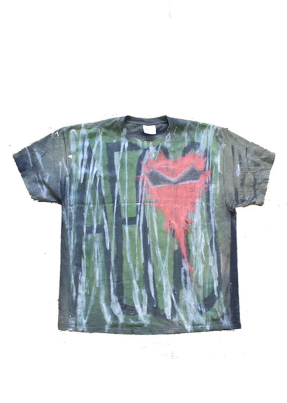 AECO GREEN HAND PAINTED TEE